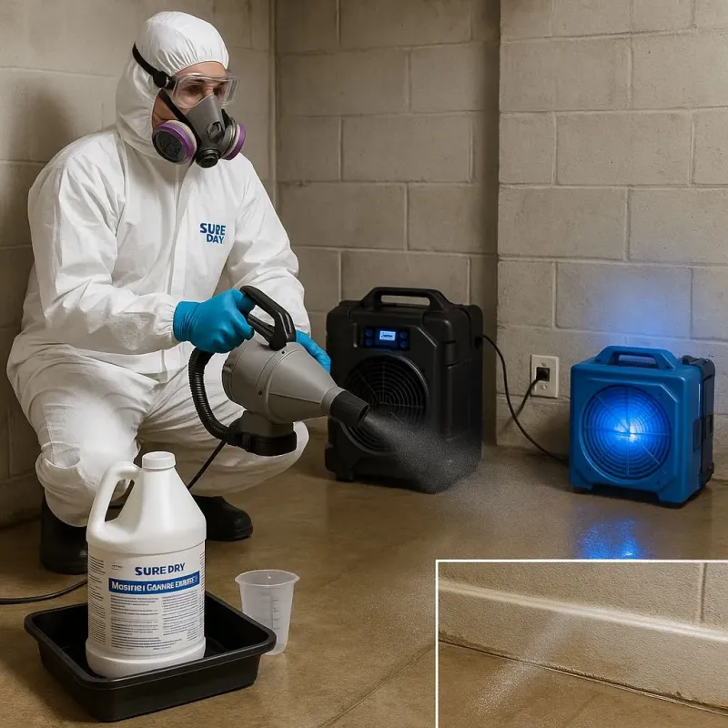 Sanitization and Odor Removal process in Indian Head, MD